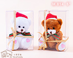 M814 甜心盒裝聖誕小熊（單隻）